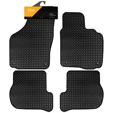 Fits Vw Scirocco 2008-2017 Tailored 3MM Rubber Heavy Duty Car Floor Mats Black