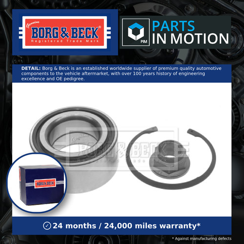 Wheel bearing kit - kit, fits