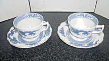 Vintage Booths Dragon 2x Cups and Saucers