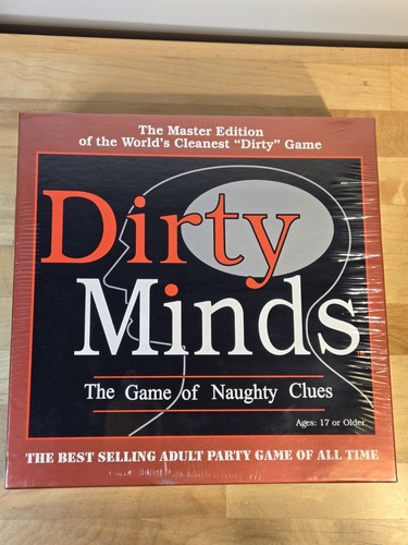 New sealed box dirty minds - box,