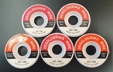 1.5m Desolder Desoldering Braid Wick Wire Desolder Solder Sucker 1.0mm to 3.5mm