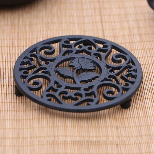Round silicone trivet - trivet, pot
