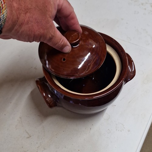 Vintage moira pottery lidded - moira,