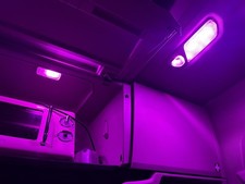 Scania interior PINK LED headlining +locker KIT Next Gen +R S Series V8 G P