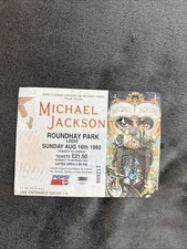 Michael Jackson Ticket 