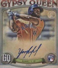 2020 Topps Gypsy Queen - Mini Rookie Autographs Yordan Alvarez #MRA-YA /99 (AU,