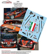 DECALS 1/43 REF 2101 RENAULT