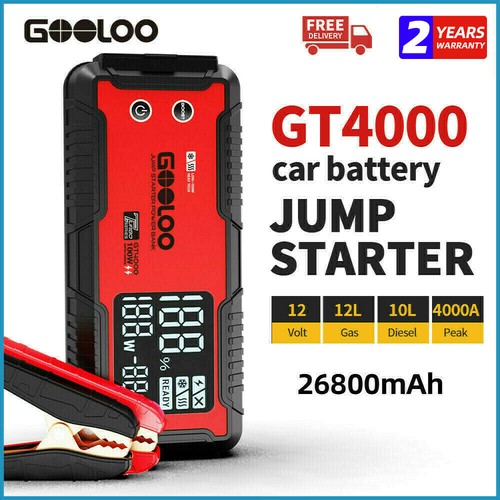 Gooloo 4000a car jump - car, starter