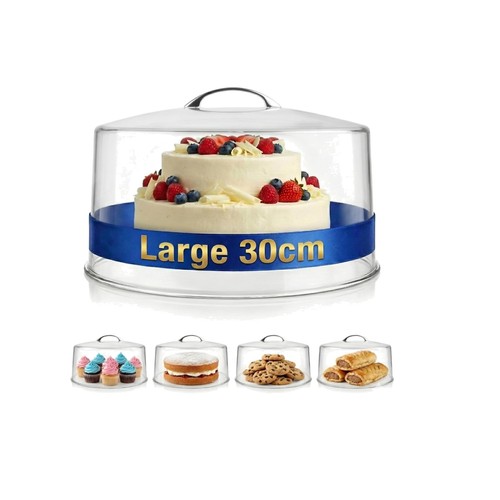 30cm transparent cake dome - cake,