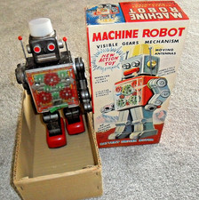 VINTAGE 1960s BATTERY-OP TIN