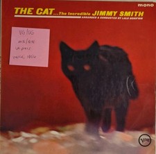 Jimmy Smith The Cat Vinyl Record VG/VG VLP9079 1964