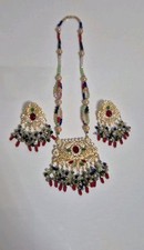 Gold plated mala set with