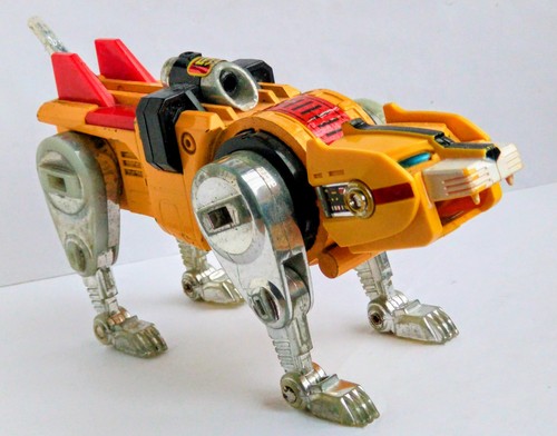 Vintage voltron yellow lion - voltron,
