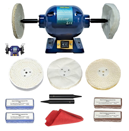 375w bench grinder - 6",