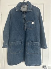 APC x Carhartt | Aurelia denim dress | Blue | Size 14 (42)