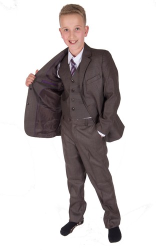 Cinda boys brown grey - cinda,