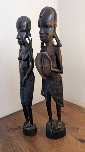 Vintage african hand carved - vintage, hand-carved