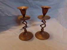 Pair of Vintage Antique Solid