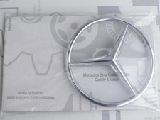 Genuine Mercedes star for rear lid R107 300, 420, 500, 560SL plastic NEW