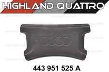 Audi quattro coupe / 80 / 90 steering wheel centre horn pad (black) 443951525A