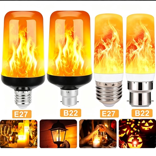 E27 b22 led flicker flame - led,