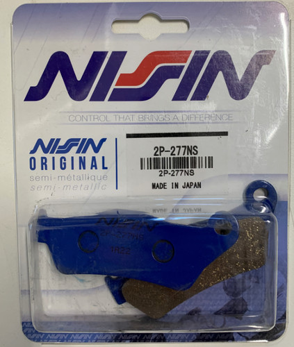 Nissin organic rear brake - rear, pads