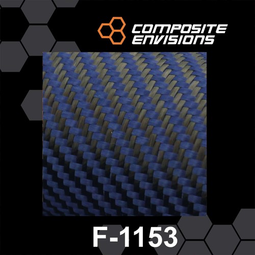 Carbon fiber blue aramid - carbon, fiber/blue