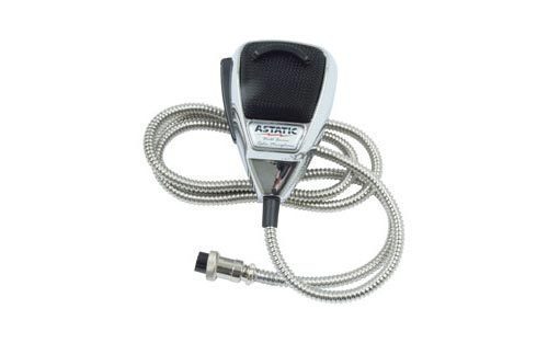Astatic chrome ham radio - cb,
