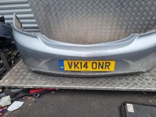VAUXHALL INSIGNIA MK1 BUMPER REAR SILVER LAKE 2013-2017