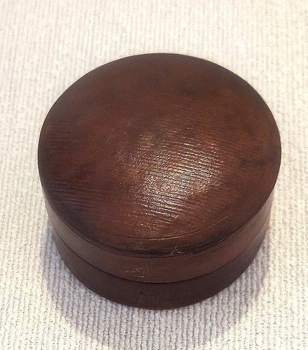 Antique leather barometer - antique,