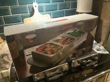 Compact Triple Buffet Server