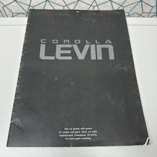 Toyota corolla levin - toyota,