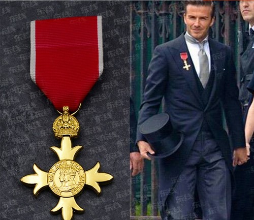 Full size obe medal with - full,