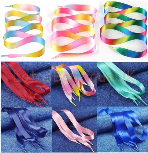 20mm rainbow wide satin - 20mm,