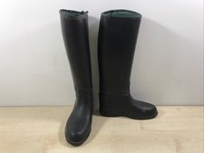 Toggi Tall Rubber Riding Boots Black Size 3