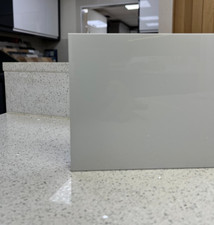 2x Light Grey MDF Plinth