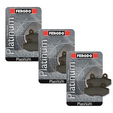 HONDA CB 400 Super Four (NC36) 1998 Full Set Ferodo Platinum Brake Pads