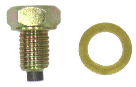 Magnetic oil drain plug bolt - plug,