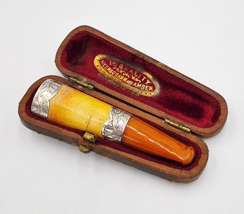 Victorian meerschaum amber - meerschaum,