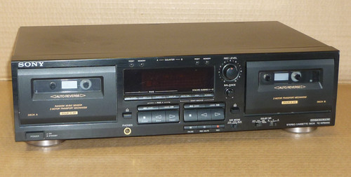 Sony wr645s stereo - tc-wr645s, double