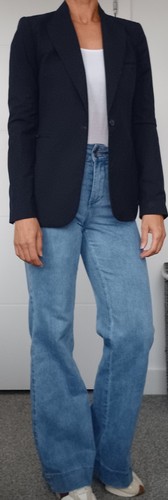 Zara blazer single button - zara,