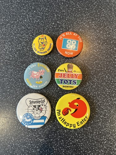 Six vintage button - button, rare
