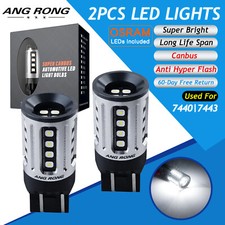 2X 7440 W21W 7443 T20 LED