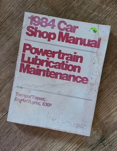 1984 ford tempo mercury topaz - 1984,