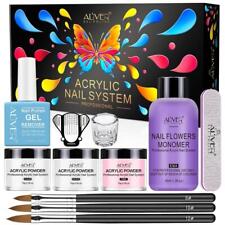 Aliver PROFESSIONAL ACRYLIC NAIL KIT WITH ACRYLIC POWDER & MONOMER LIQUID SET