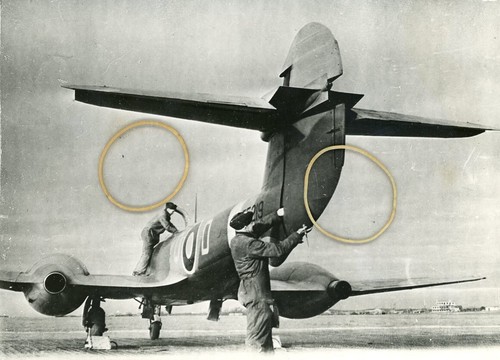 Gloster meteor original - meteor,