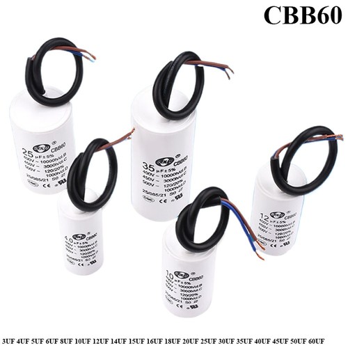 Cbb60 wired capacitor start - wired,
