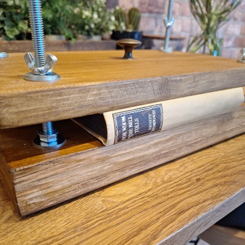 Handmade wooden bookbinding - handmade,