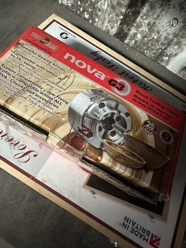 Nova woodturning scroll - nova, g3