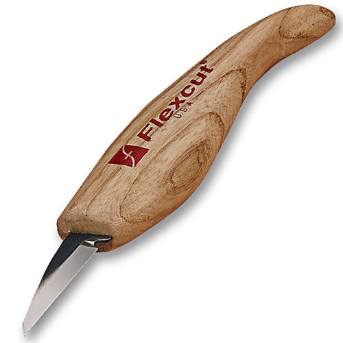 Flexcut detail carving knife - detail,